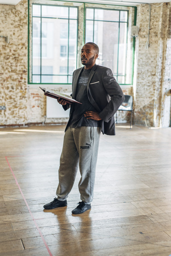 Photo Flash: In Rehearsal for THE PULVERISED at the Arcola Theatre Image