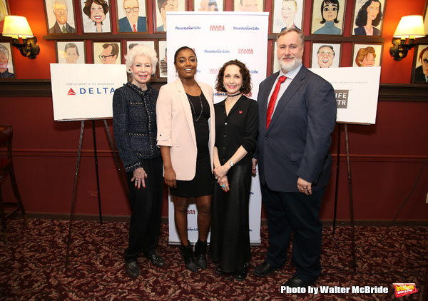 Jano Herbosch, Patina Miller, Bebe Neuwirth and Gabriel Shanks Photo