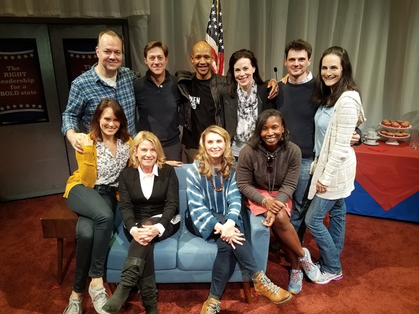 Photo Flash: Stars of MADAM SECRETARY and More Stop by CHURCH & STATE Off-Broadway Image