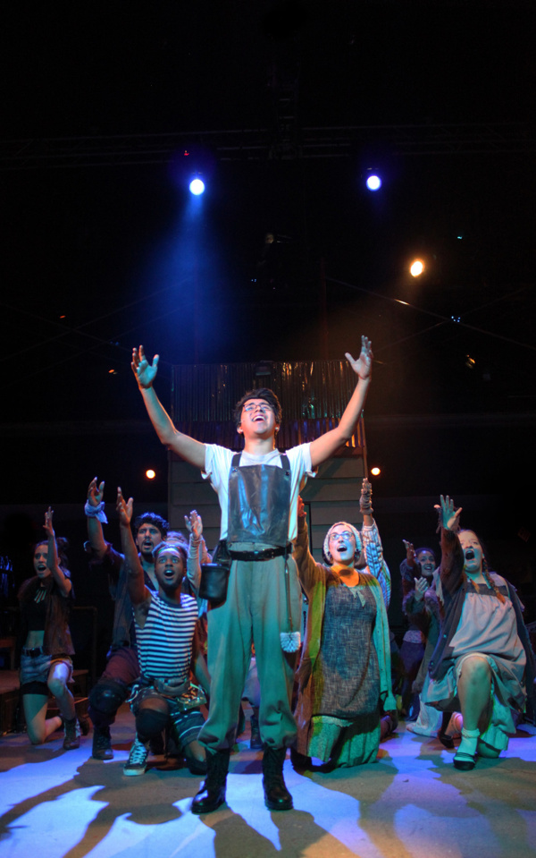 Photo Flash: First Look at Theatre Wesleyan's Immersive, 360-Degree URINETOWN: THE MUSICAL 