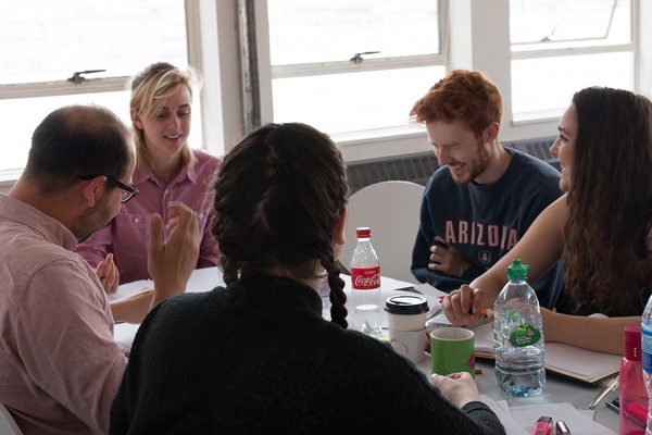 Photo Flash: In Rehearsals for BECOMING MOHAMMED at Pleasance Theatre Image