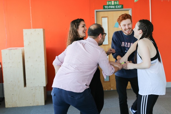Photo Flash: In Rehearsals for BECOMING MOHAMMED at Pleasance Theatre Image
