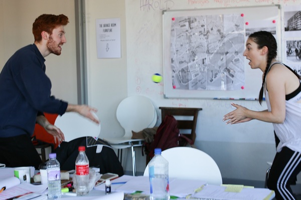 Photo Flash: In Rehearsals for BECOMING MOHAMMED at Pleasance Theatre Image