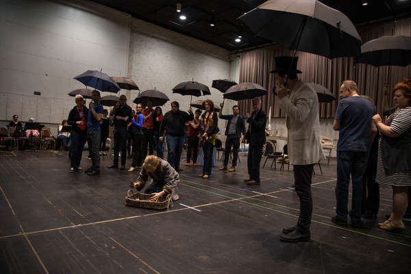 Photo Flash: In Rehearsal with Lisa O'Hare, Richard E. Grant, Bryce Pinkham and More for MY FAIR LADY at the Lyric 