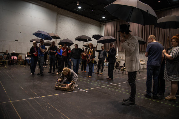 Photo Flash: In Rehearsal with Lisa O'Hare, Richard E. Grant, Bryce Pinkham and More for MY FAIR LADY at the Lyric Image