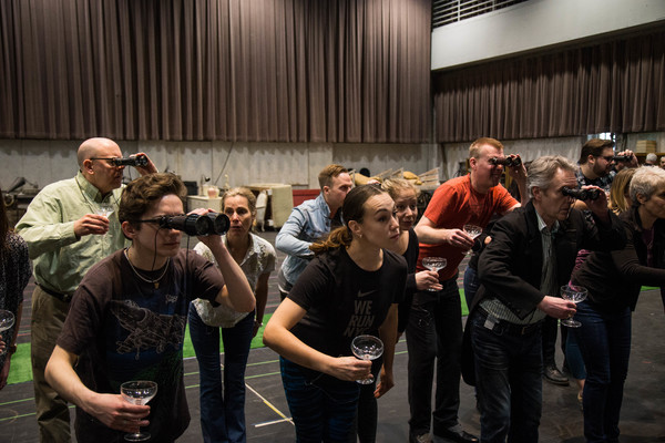 Photo Flash: In Rehearsal with Lisa O'Hare, Richard E. Grant, Bryce Pinkham and More for MY FAIR LADY at the Lyric Image