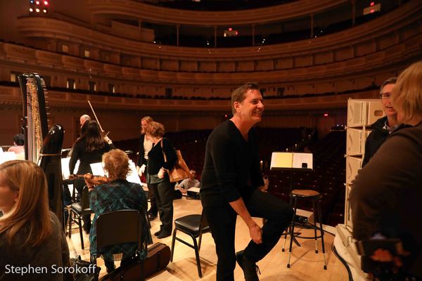 Photo Coverage: Will Chase, Christopher Jackson, Jessie Mueller & Adrienne Warren Rehearse For Tonight's N.Y. Pops Concert Image