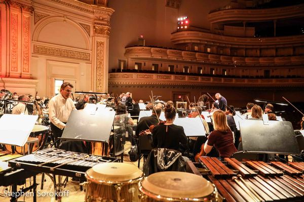 Photo Coverage: Will Chase, Christopher Jackson, Jessie Mueller & Adrienne Warren Rehearse For Tonight's N.Y. Pops Concert Image