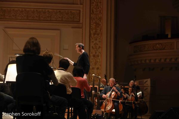 Photo Coverage: Will Chase, Christopher Jackson, Jessie Mueller & Adrienne Warren Rehearse For Tonight's N.Y. Pops Concert Image
