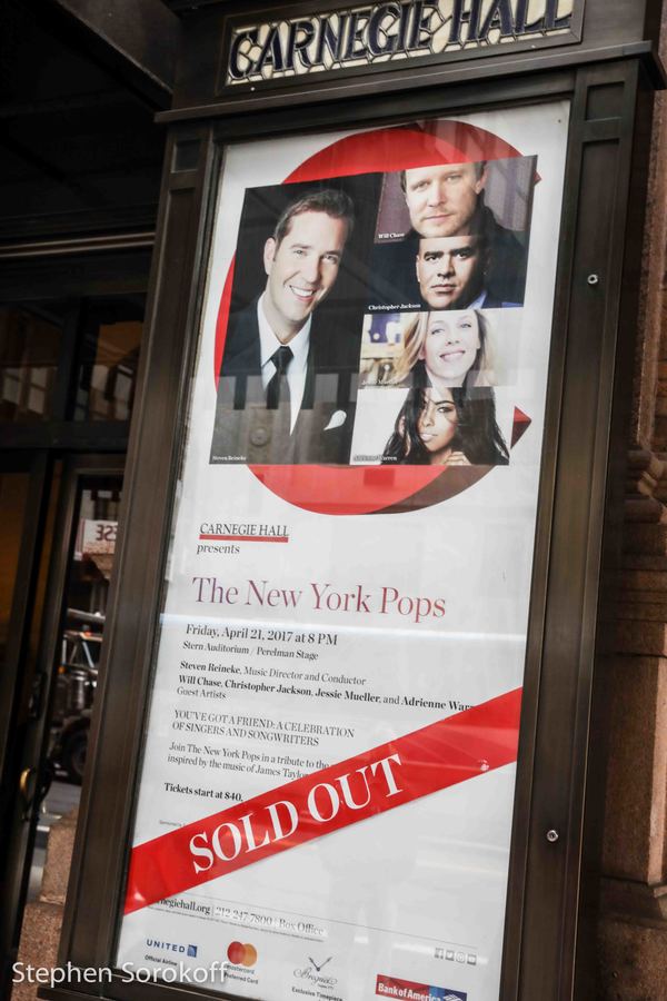 Photo Coverage: Will Chase, Christopher Jackson, Jessie Mueller & Adrienne Warren Rehearse For Tonight's N.Y. Pops Concert Image