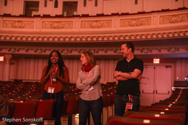 Photo Coverage: Will Chase, Christopher Jackson, Jessie Mueller & Adrienne Warren Rehearse For Tonight's N.Y. Pops Concert Image