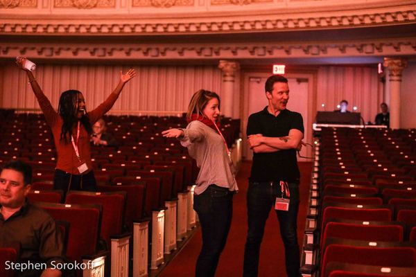 Photo Coverage: Will Chase, Christopher Jackson, Jessie Mueller & Adrienne Warren Rehearse For Tonight's N.Y. Pops Concert Image