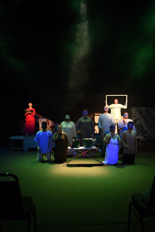 Photo Flash: Get a Post-Electric Look at MR. BURNS at Luminous Theatre Image