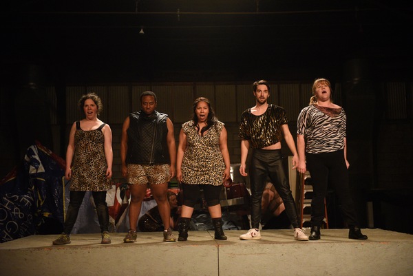 Photo Flash: Get a Post-Electric Look at MR. BURNS at Luminous Theatre Image