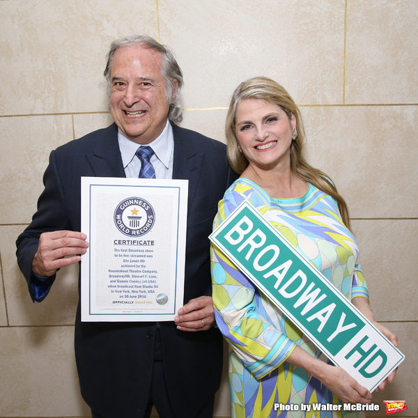 Photo Coverage: Guinness World Record Certificate Awarded to BroadwayHD Image