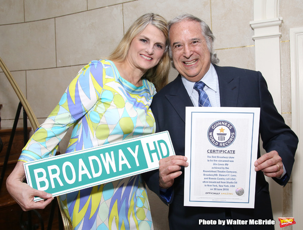 Photo Coverage: Guinness World Record Certificate Awarded to BroadwayHD Image