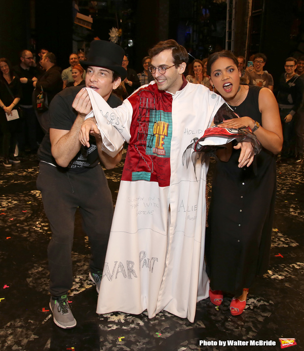 Andy Karl, Joseph Medeiros and Barrett Doss Photo