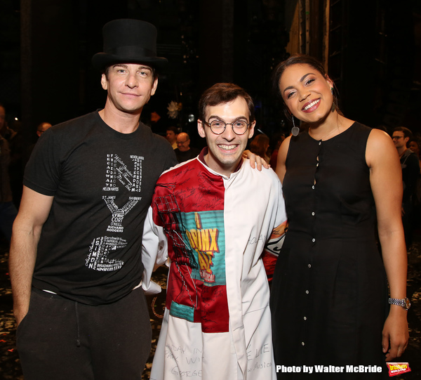 Andy Karl, Joseph Medeiros and Barrett Doss Photo