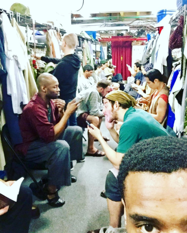 Photo Flash: WICKED is Positively Green for Earth Day, MISS SAIGON Chills Backstage, and More Saturday Intermission Pics! Image