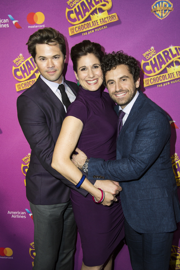 Andrew Rannells, Stephanie J. Block and Brandon Uranowitz Photo