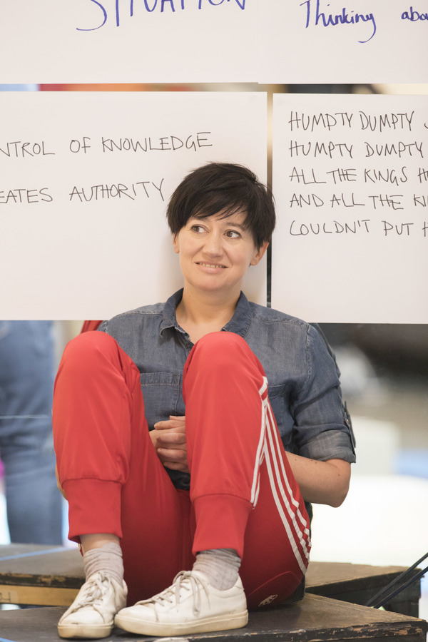 Photo Flash: In Rehearsals for Young Vic's LIFE OF GALILEO Image