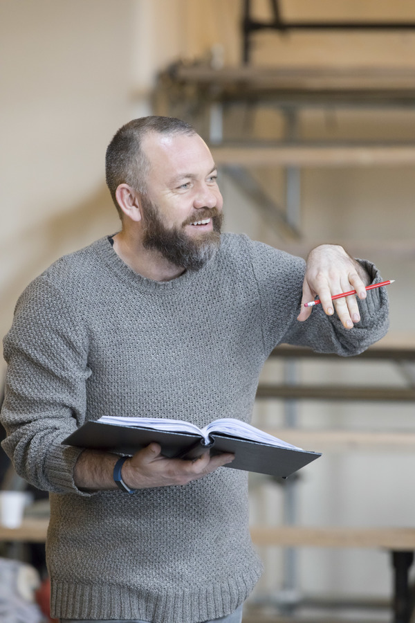 Photo Flash: In Rehearsals for Young Vic's LIFE OF GALILEO Image
