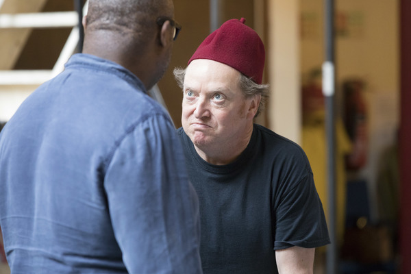 Photo Flash: In Rehearsals for Young Vic's LIFE OF GALILEO 