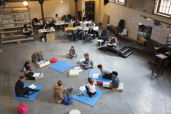 Photo Flash: In Rehearsals for Young Vic's LIFE OF GALILEO Image