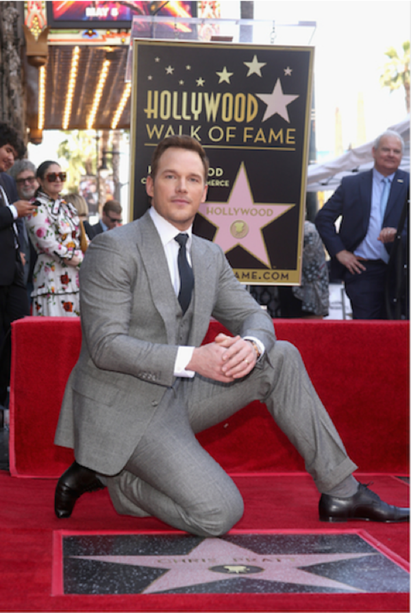 Photo Flash: Chris Pratt Receives Star on Hollywood Walk of Fame Image