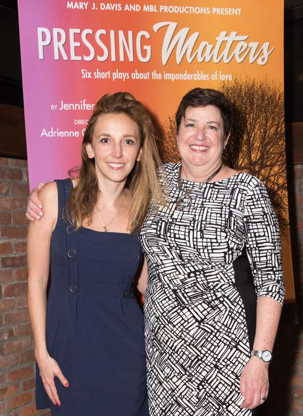 Photo Flash: Jennifer Jasper's PRESSING MATTERS Celebrates Opening Off-Broadway Image