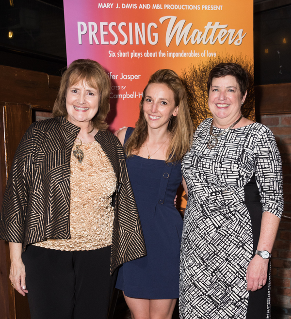 Photo Flash: Jennifer Jasper's PRESSING MATTERS Celebrates Opening Off-Broadway Image