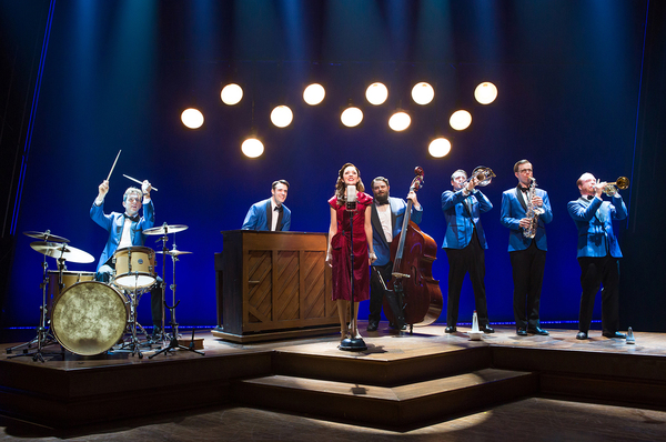 Photo Flash: First Steps First! Get a Look at Laura Osnes and Corey Cott in BANDSTAND on Broadway Image