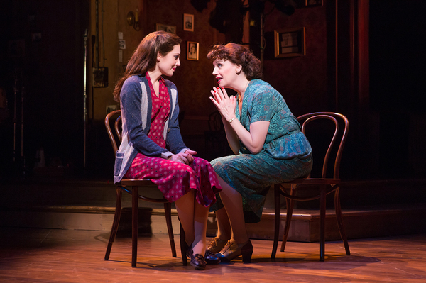Photo Flash: First Steps First! Get a Look at Laura Osnes and Corey Cott in BANDSTAND on Broadway Image