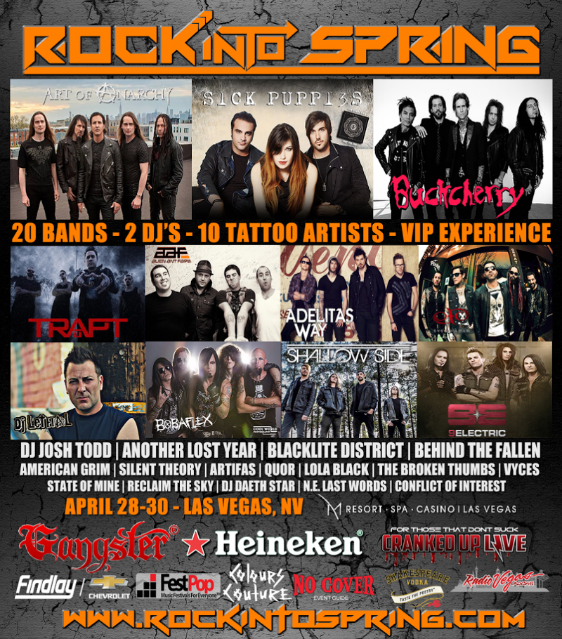 New Additions To Rock Into Spring; Set Times Announced Image