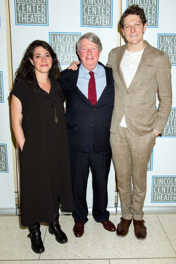 Rachel Chavkin, Andre Bishop, Gabriel Ebert Photo