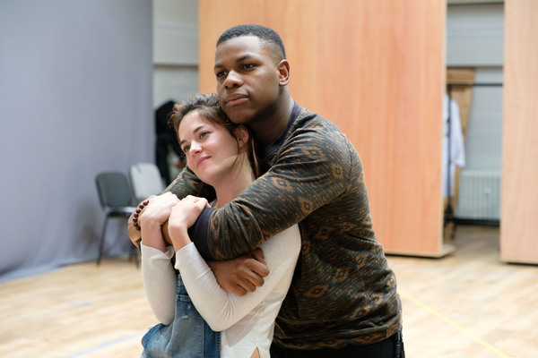 Sarah Greene and John Boyega  Photo