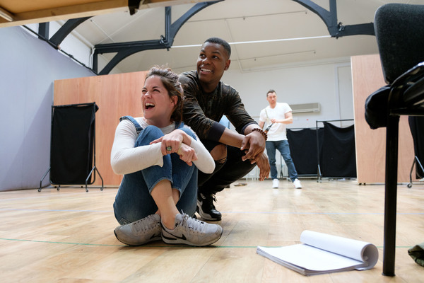 Sarah Greene and John Boyega  Photo