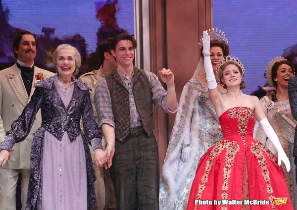 Mary Beth Peil, Derek Klena and Christy Altomare  Photo