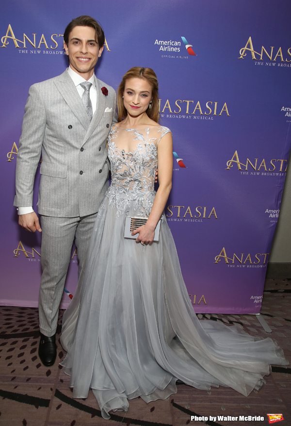 Derek Klena and Christy Altomare  Photo