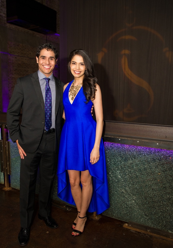 Photo Flash: Adam Jacobs, Anthony Murphy, Isabelle McCalla, Jonathan Weir and More Celebrate ALADDIN's Chicago Opening Image