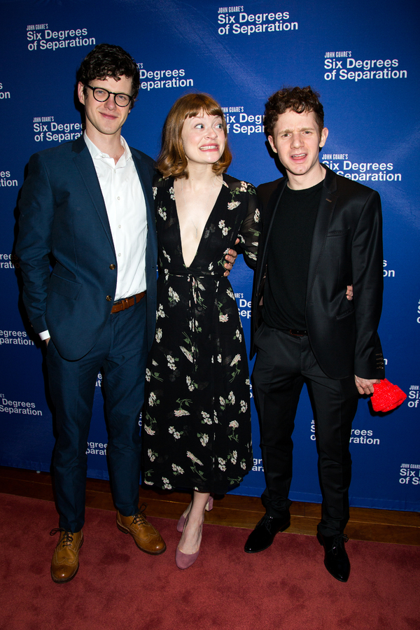 Photo Coverage: SIX DEGREES OF SEPARATION Company Parties Hard on Opening Night! Image