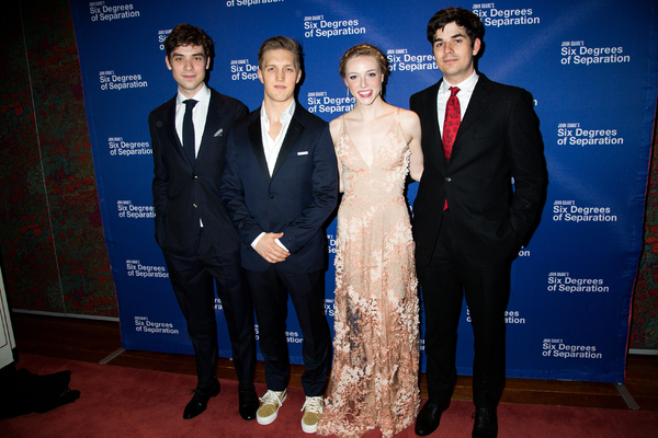 Photo Coverage: SIX DEGREES OF SEPARATION Company Parties Hard on Opening Night! Image
