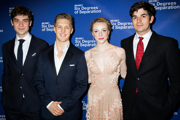Photo Coverage: SIX DEGREES OF SEPARATION Company Parties Hard on Opening Night! Image
