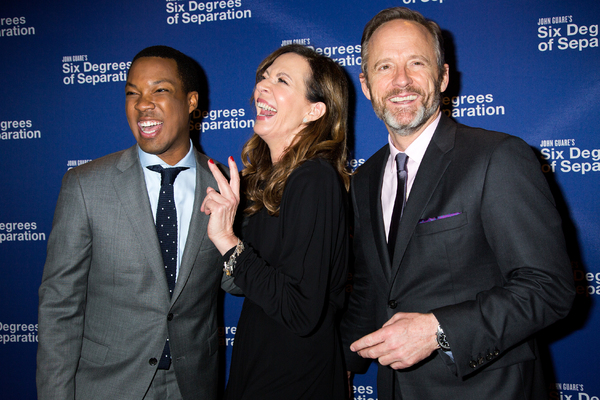 Photo Coverage: SIX DEGREES OF SEPARATION Company Parties Hard on Opening Night! Image