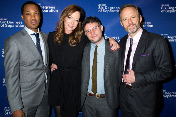 Photo Coverage: SIX DEGREES OF SEPARATION Company Parties Hard on Opening Night! Image