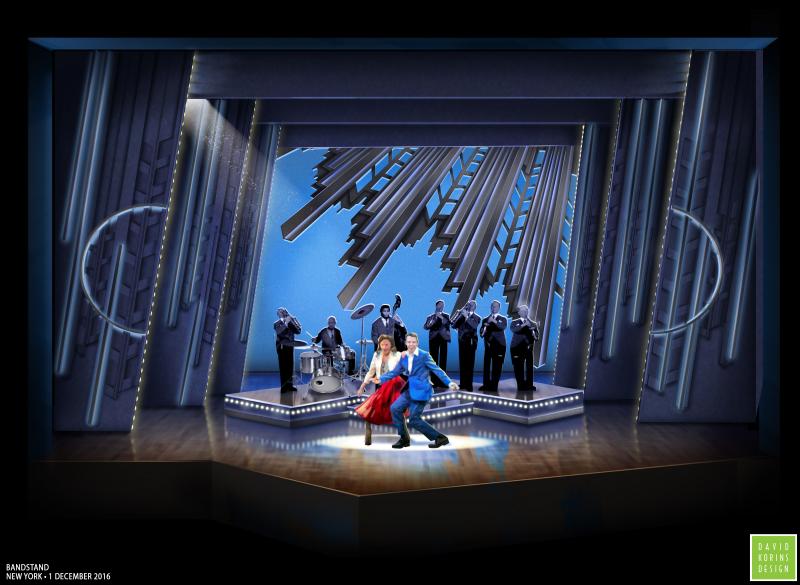 Broadway By Design: David Korins & Paloma Young Bring BANDSTAND from Page to Stage Image