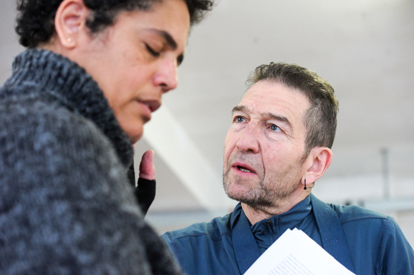 Photo Flash: Greg Hicks and Company in Rehearsal for RICHARD III at the Arcola Image