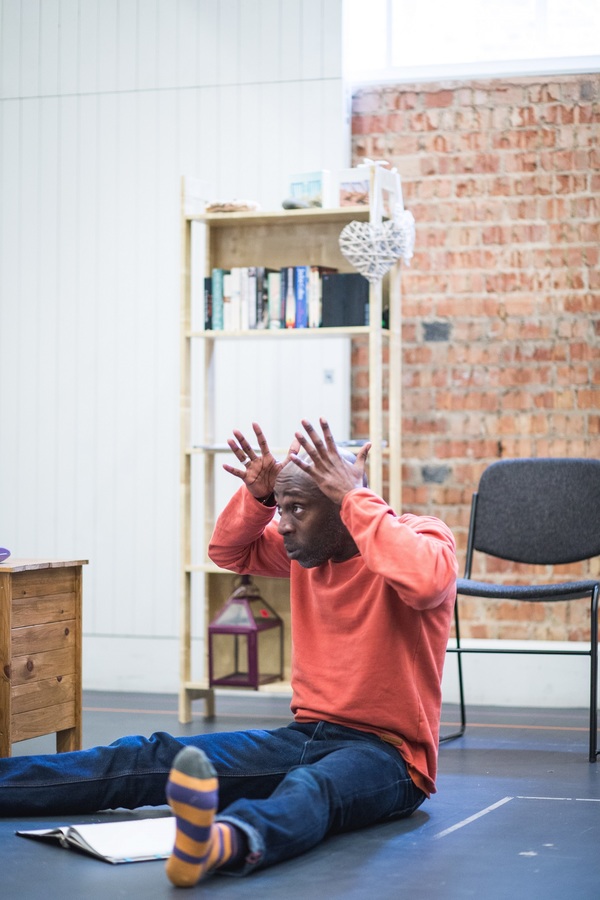 Photo Flash: In Rehearsals for WHILE WE'RE HERE at Bush Theatre Image