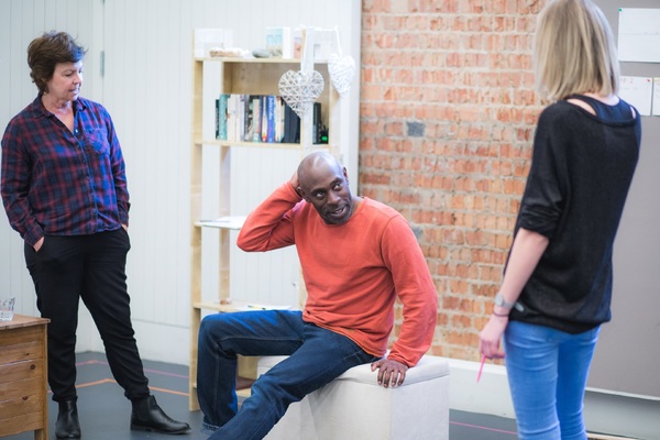Photo Flash: In Rehearsals for WHILE WE'RE HERE at Bush Theatre Image