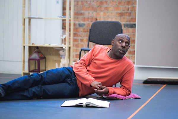 Photo Flash: In Rehearsals for WHILE WE'RE HERE at Bush Theatre 